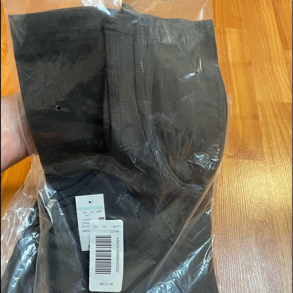 BOGO DEAL! NWT | Maurice’s Tank Tops | Charcoal Black - Picture 2 of 6